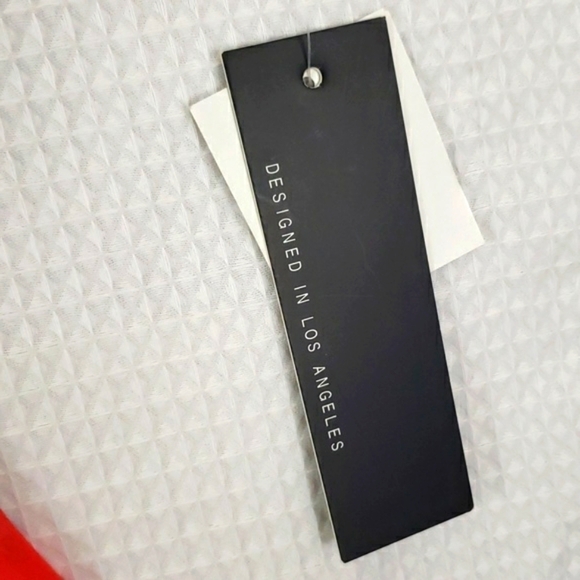 Heart Soul~Size L~Red White Blue Print Floral Long Sleeve Romper NWT - Picture 10 of 11